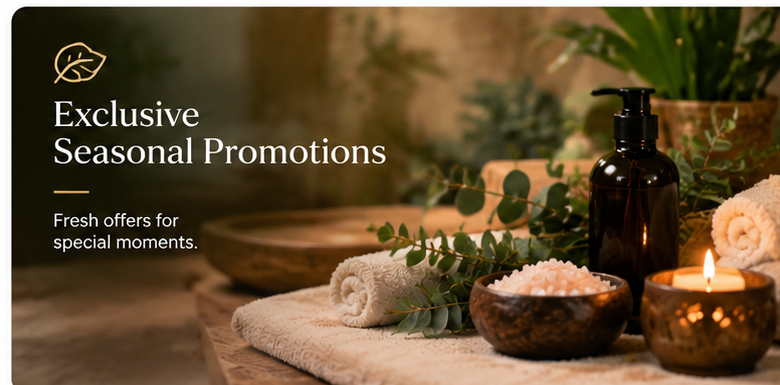 Exclusive seasonal promotions benefit